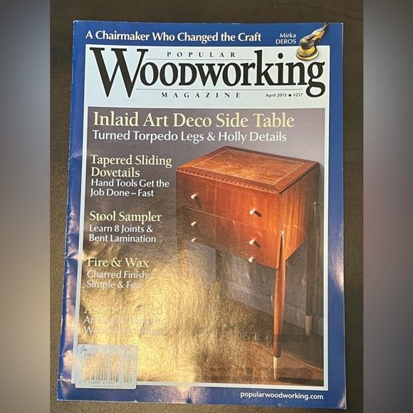 2015 Bundle of 6 Popular Woodworking Magazines - Picture 2 of 14